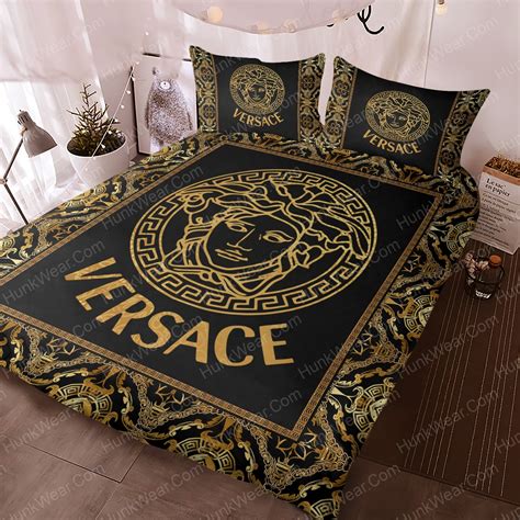 versace bed sheets double|authentic versace bedding.